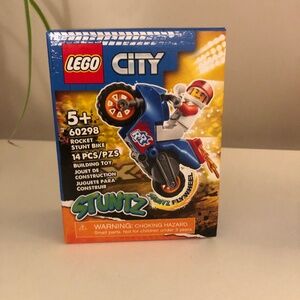 LEGO CITY ROCKET STUNT BIKE 60298